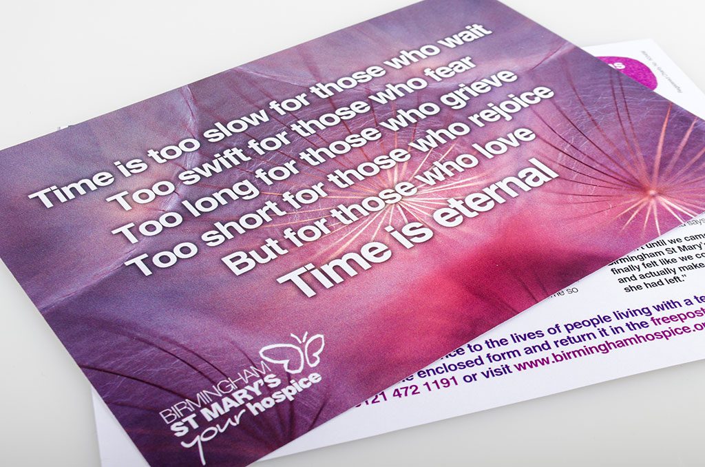 Birmingham St Mary's Hospice Direct Mail