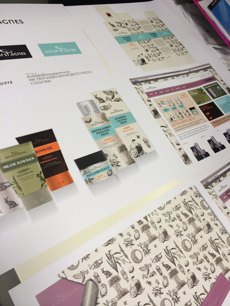 Eve of St.Agnes branding
